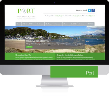 Featured website image
