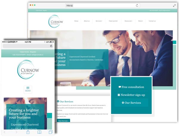 Portfolio Of Accountants Websites Practice Track